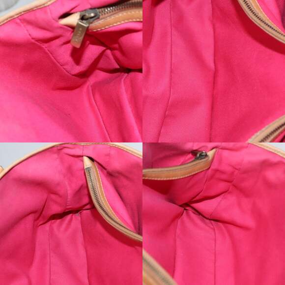 CELINE C Macadam Canvas Boogie Bag Hand Bag Pink - Picture 12 of 13